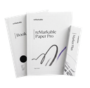 reMarkable Paper Pro 64GB 11,8" + Marker Plus + BookFolio Leather Black