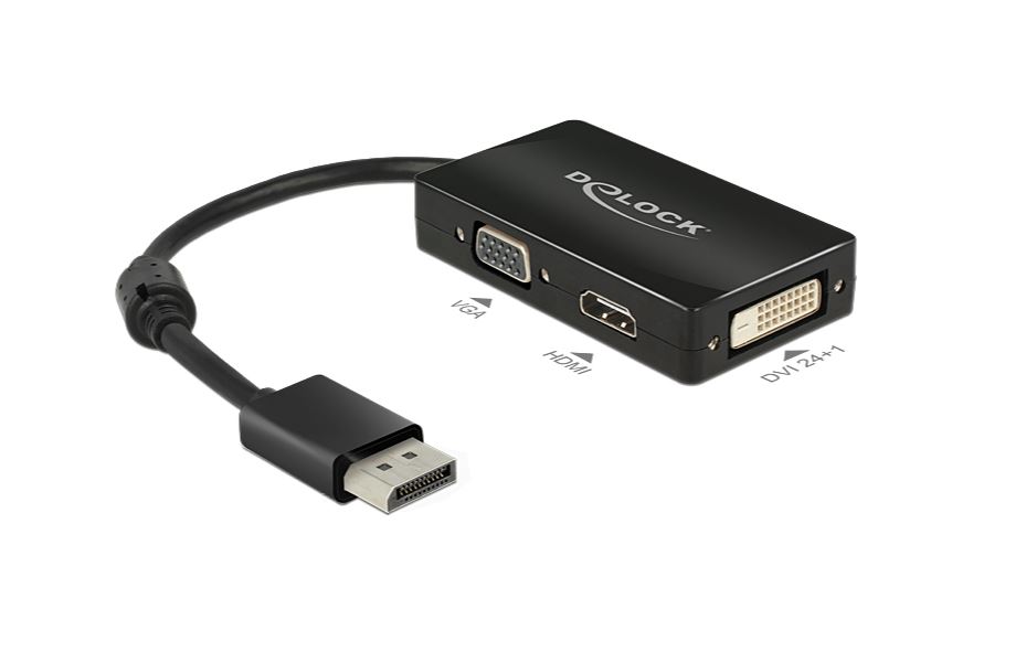 Adapter DisplayPort 1.1 VGA/HDMI/DVI