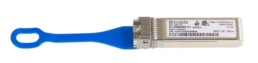 Optic transceiver BROCADE 16GB LW SFP+ 1310NM FC OPTIC TRANSCEIVER 