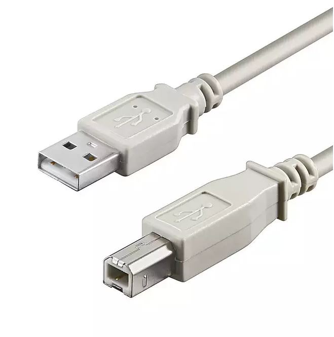 KABEL USB 2.0 A  ->USB B 1,8m