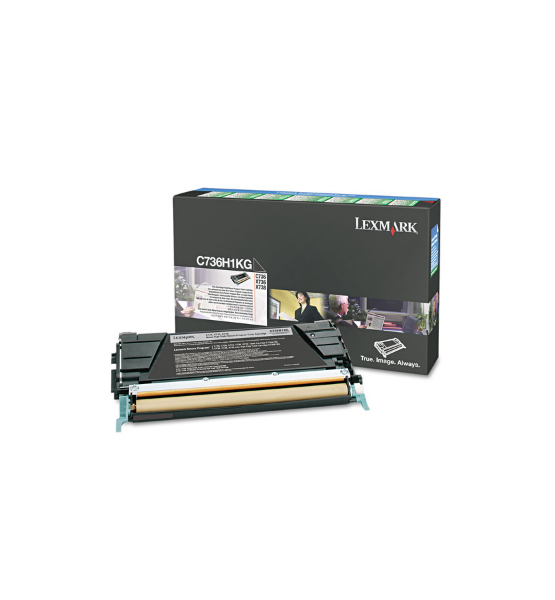 Toner Lexmark C73x czarny 12k (C736H1KG)