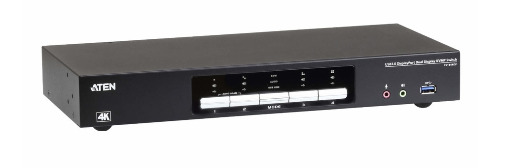 KVMPD-Switch ATEN 4Port USB 3.0 CS1944DP